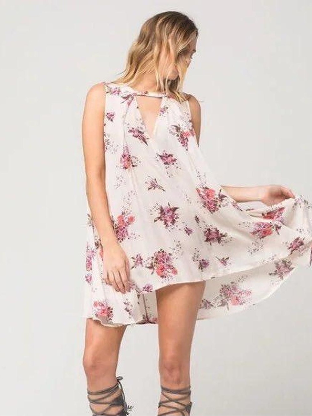 Free People Tree Swing Tunic Dress Size Medium
